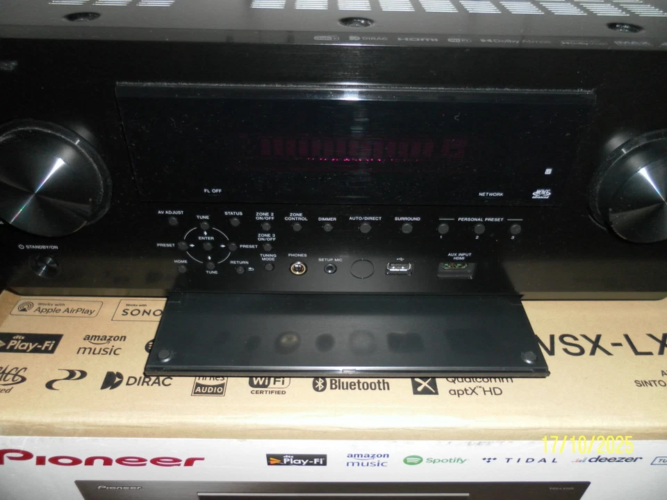 Pioneer VSX-LX505 9.2-Kanal AV-Receiver, schwarz, DIRAC, IMAX, DTS X, Atmos uvm - Bild 4 von 4