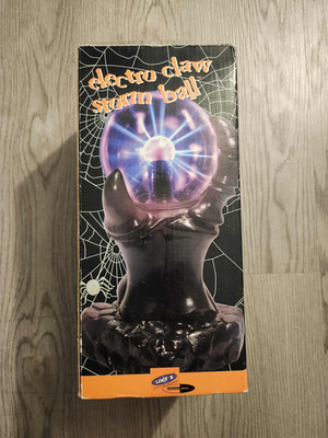 Vintage Electro-Claw Storm Ball Plasma Globe MME INC LITE/FX USA 