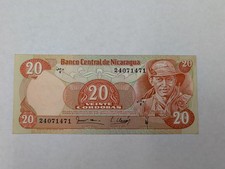 Nicaragua, 20 cordobas, 1979, UNC