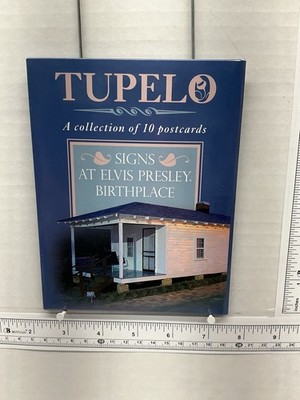 Taylor Specialties Tupelo MS Elvis Presley Birthplace 10 Chrome Postcards Set