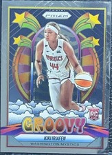 Kiki Iriafen 2025 Panini Prizm Groovy #15 Mystics RC Rookie Card