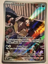 Houndour 204/197 Illustration Rare Obsidian Flames Pokemon HOLO NM on eBay