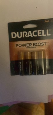Duracell Coppertop AA Batteries with Power Boost Ingredients, 4 Count Pack Trip