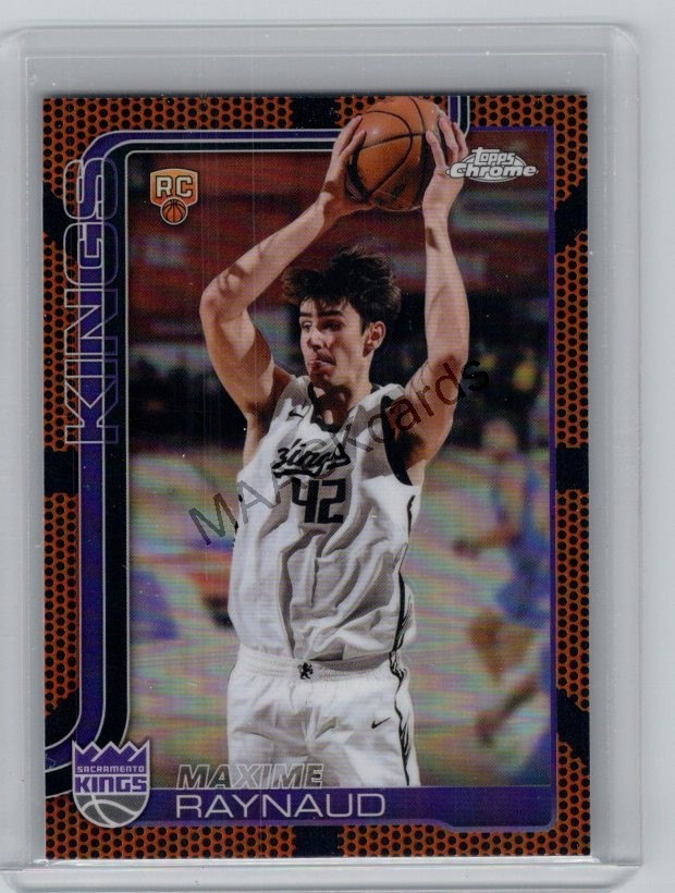 2025-26 Topps Chrome - Maxime Raynaud #293 Basketball Refractor (RC)