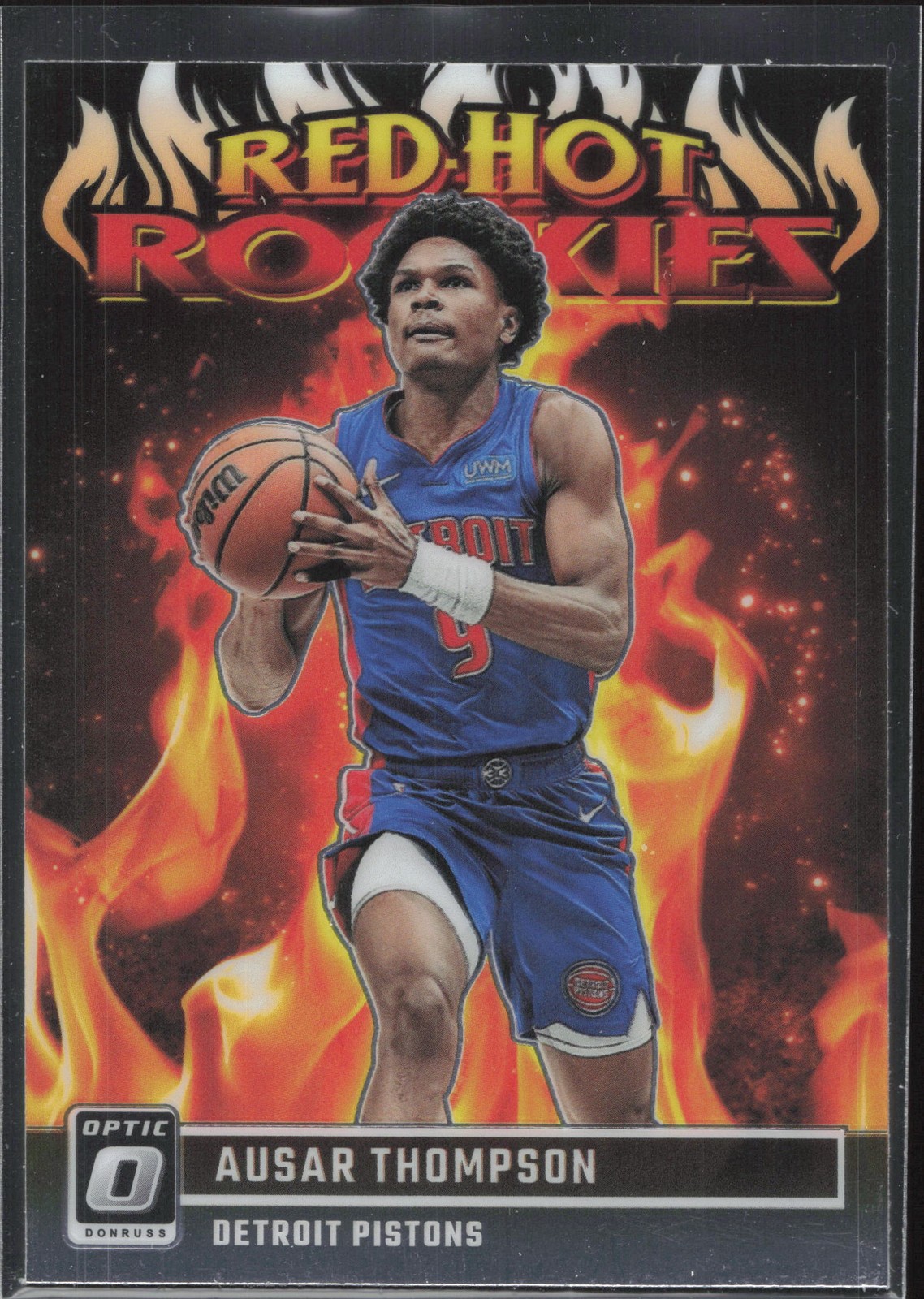 2023-24 Donruss Optic #8 Ausar Thompson Red Hot Rookies