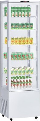 10.9 Cu.Ft Countertop Pastry Display Case,308L Commercial Refrigerator 5-Tier 