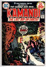 Kamandi Vol 1 No 24 Dec 1974 (FN-) (5.5) DC, Bronze Age, Jack Kirby art