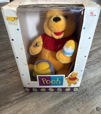 Winnie The Pooh Animated Easter Display Plush Figure; New in Open Box Never Used