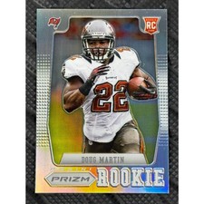 2012 Panini Prizm Doug Martin #212 Silver Prizm Ball in Left Hand Rookie Card RC. rookie card picture