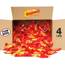 Fun Size Chewy Candy Bulk Pack - Bulk Candy Individually Wrapped, 4 Pound Box