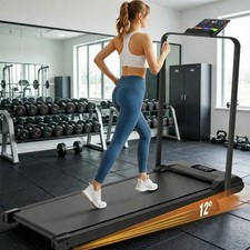 3.0 HP Foldable Under-Desk Treadmill for Home Use, Walking Pad with 12% Incline
