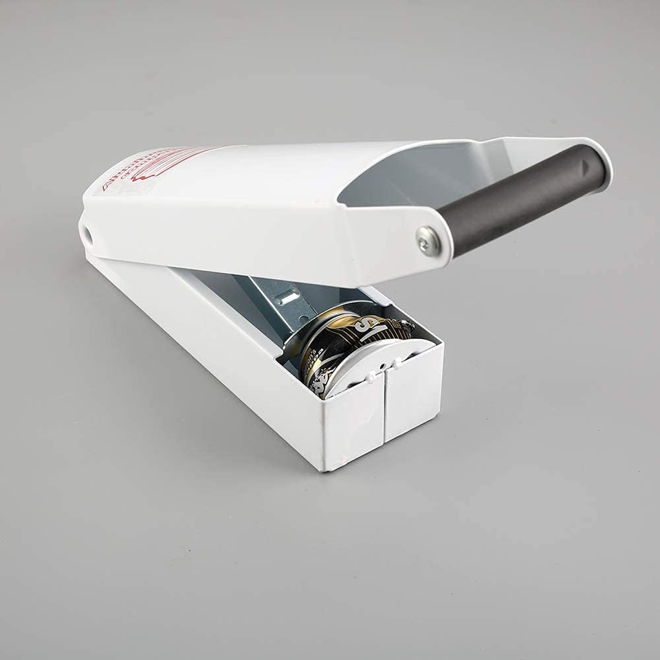 Aluminum Can Compactor White – 8/12/16OZ Metal Can Crusher Heavy-Duty ...