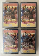 Reader  s Digest This Is My Country Cassette LOT 4  NEW SEALED Tape 1-4