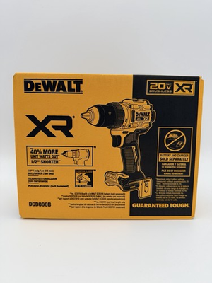 #ad #ad NEW DEWALT DCD800B 20V MAX XR Brushless Li Ion 1 2quot; Cordless Drill Driver $89.99