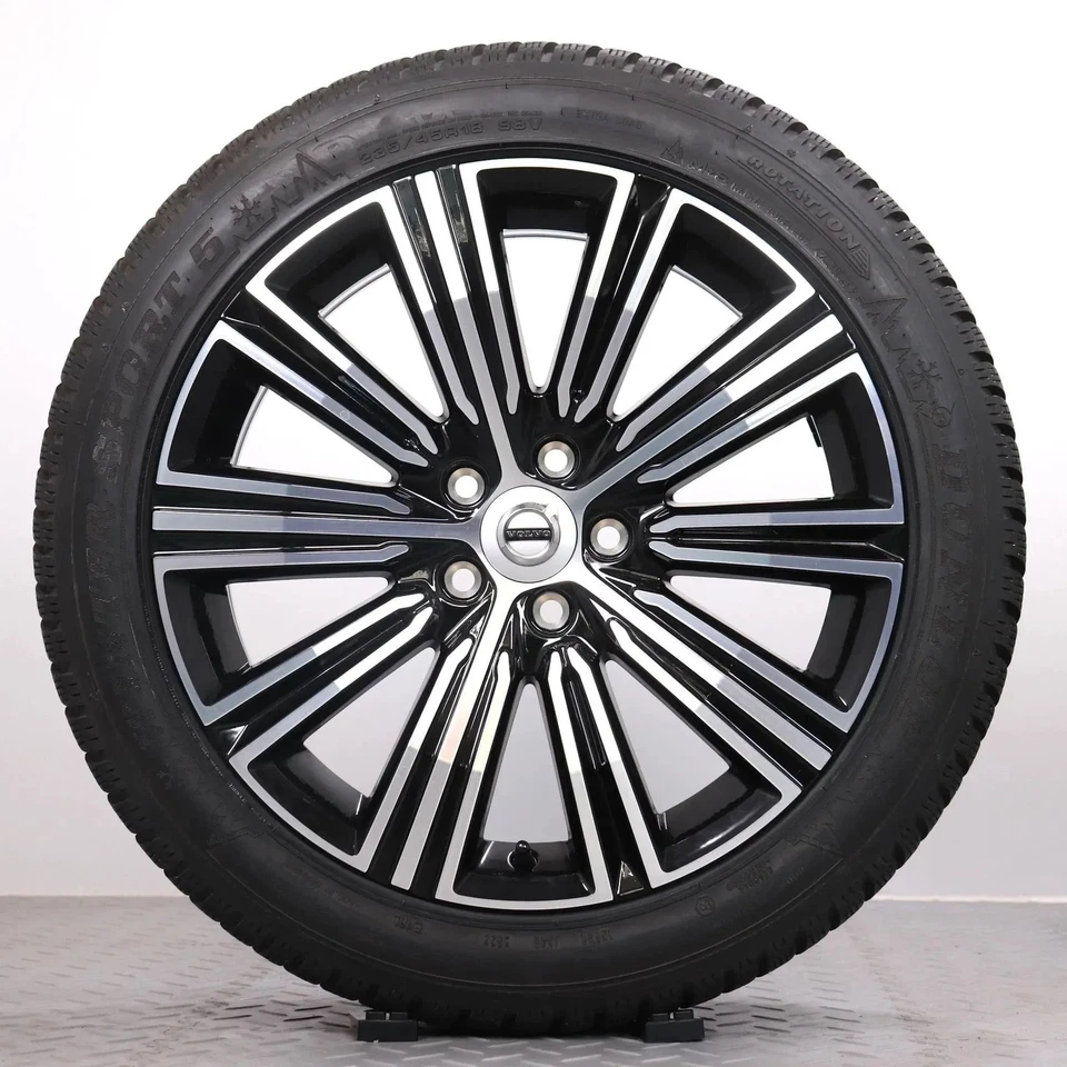 18Zoll Volvo Winterräder V60 S60 Original Felgen 31471312 Winterreifen 7mm DOT23 - Bild 3 von 4