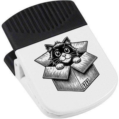 Magnetclip ''Katze in einer Box'' (CP00046071)