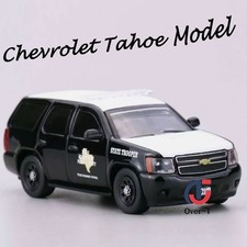 1:64 Black Chevy Tahoe PL - Texas Highway Patrol Diecast SUV Model NIB