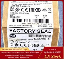 New Factory Sealed AB 1794-IE12 SER A Flex 12 Point Analog Input Module 1794IE12