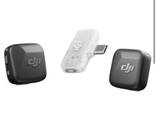DJI Mic Mini (2 TX + 1 Mobile RX), Wireless Lavalier Microphone for iPhone