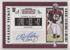 2019 Panini Contenders Draft Picks College Ticket Otaro Alaka #251 Auto 15d4