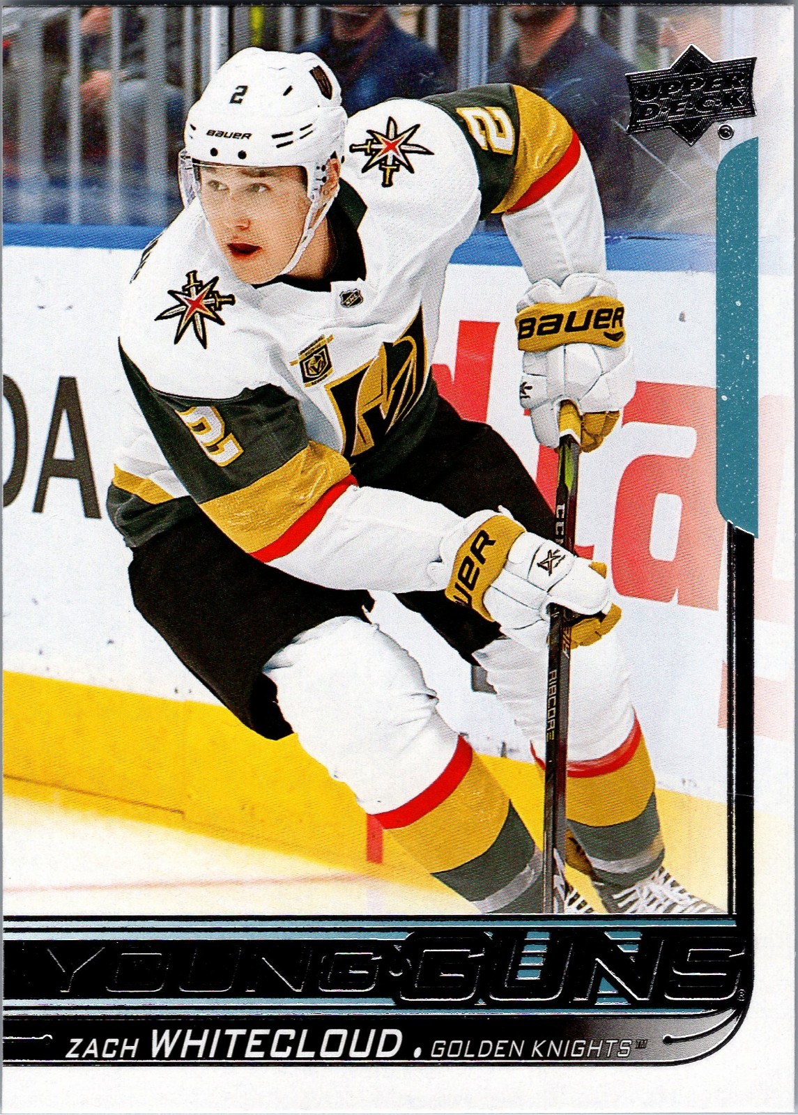 2018-19 Upper Deck #237 Zach Whitecloud Young Guns Rookie Vegas Golden Knights