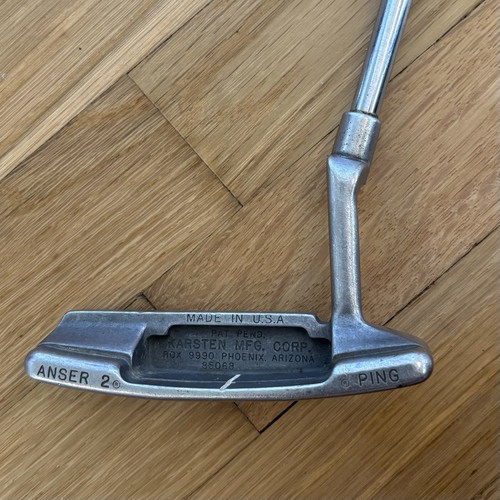 Putter Ping Anser Main Gauche 35,5 Pouces - Acier, Fabriqué Aux USA, Occasion Bon état, Pour Gaucher