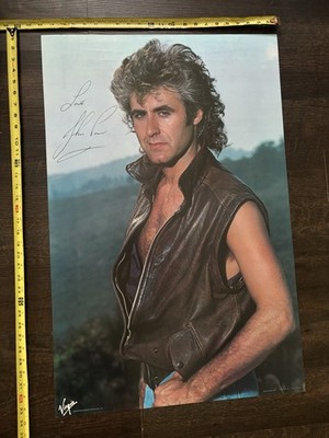 JOHN PARR - 80s St Elmo's Fire Pop Music UK poster 22x34 Virgin Music