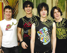 * ALL AMERICAN REJECTS * signed 8x10 photo * TYSON RITTER * MOVE ALONG * COA *