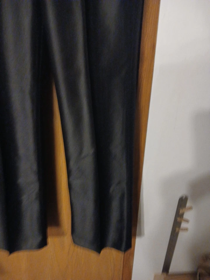 Men's Bronco West Black Flat Front pants Sz 36 Inseam 38 Unfinished NWT 41ra - Image 4 of 4