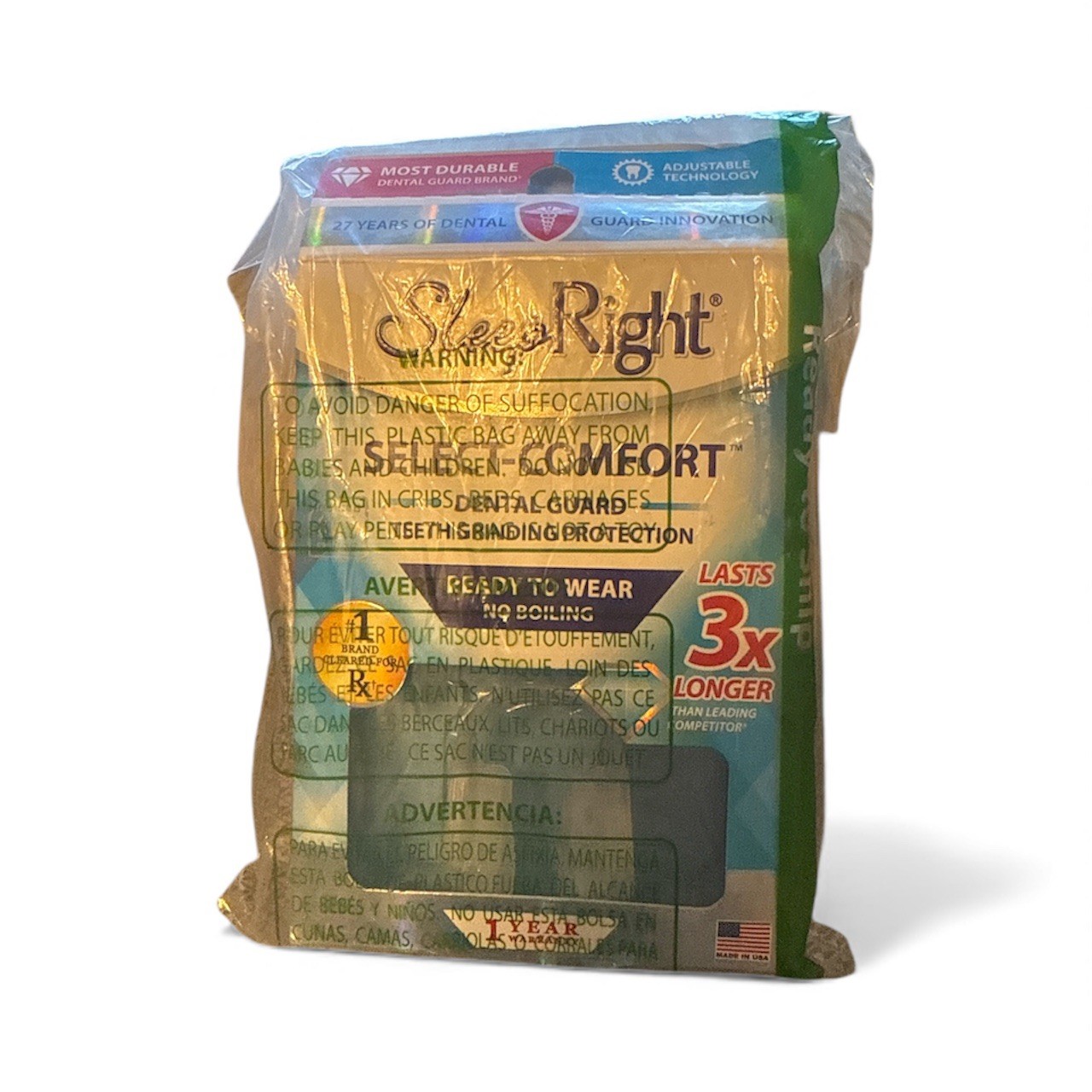 SleepRight Select-Comfort Dental Guard (New Version) - Sleeping Teeth Guard