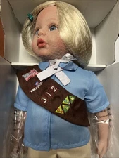 Girl Scouts Doll 17 1/2" w/ Box Blonde Hair RARE Paradise Galleries Scout (G2)