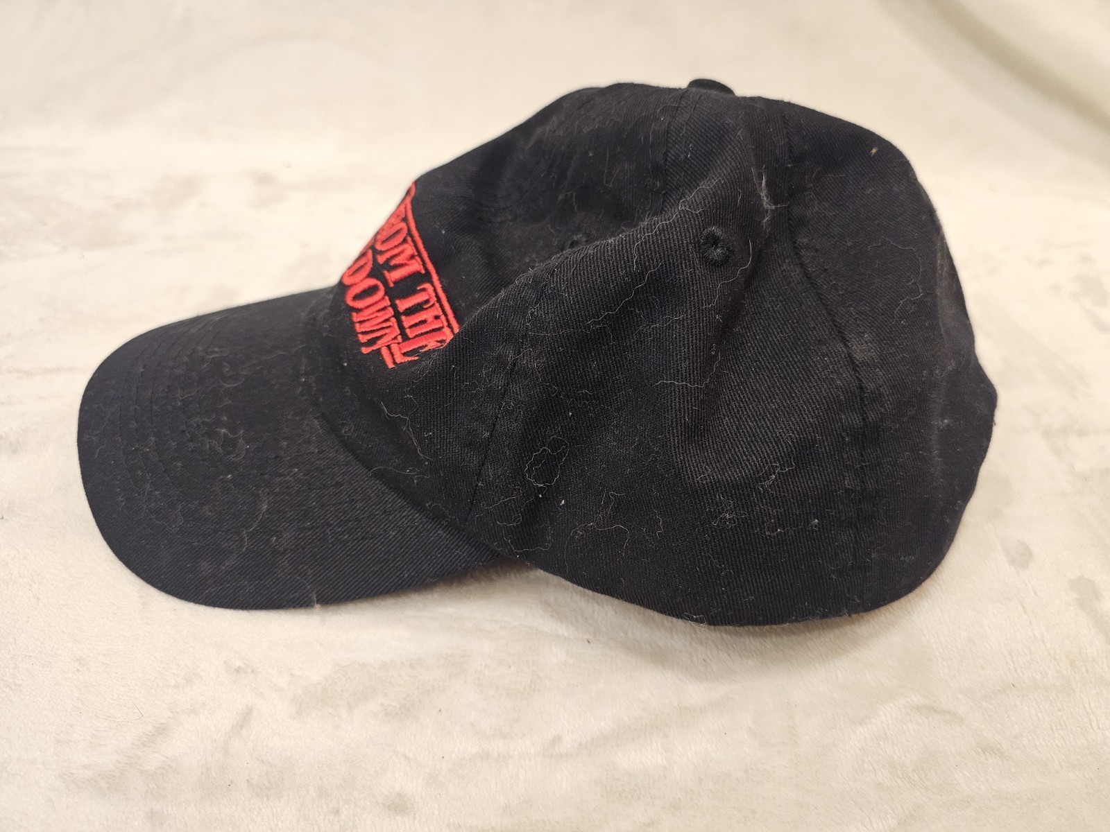 Stranger Things Black Red Adjustable Trucker Cap … - image 3