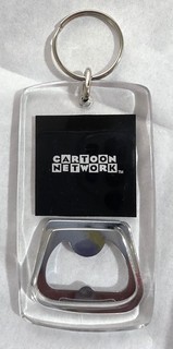 Cartoon Network / Adult Swim Reversible Bottle Opener Keychain Employee Excl.
