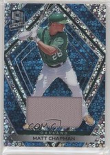 2020 Panini Chronicles Spectra Neon Blue Prizm Swatches 49/99 Matt Chapman 0lz6