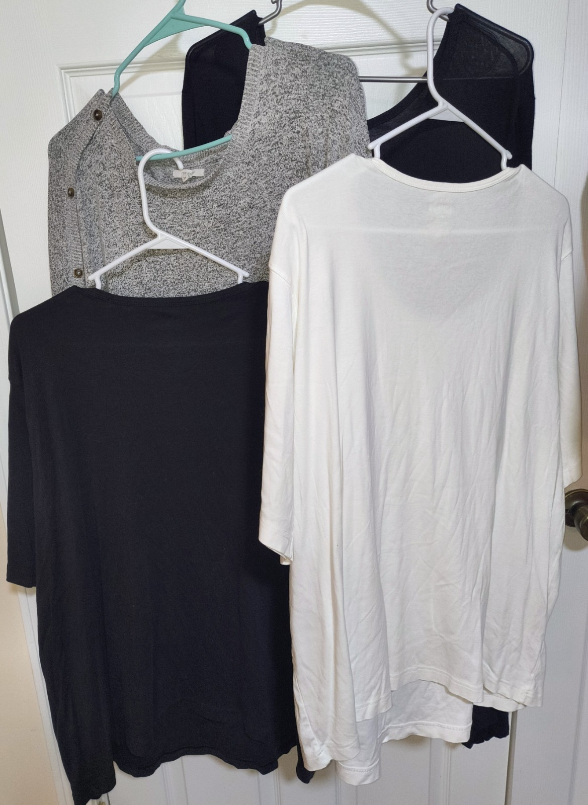 NWOT (4) Women's Size 3X Duluth/Maurices/Rue21 Clean Basic Knit Tops & Dress image 6