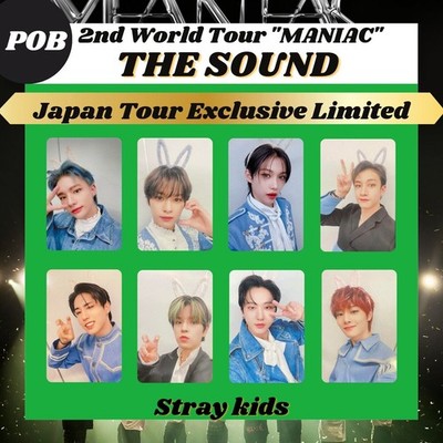 Stray Kids MANIAC ENCORE JAPAN TOUR POB Straykids THE SOUND Fotokarte