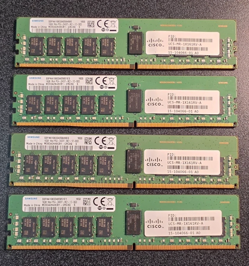 Samsung DDR4 SDRAM 64 GB Total Capacity Memory (RAM) for sale | eBay