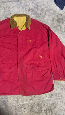Vtg RALPH LUAREN POLO Country 100% Reversible Chore/Hunting Jacket