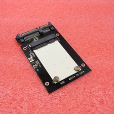 Mini Pcie PCI-E SSD mSATA to 2.5" SATA3 Convertor mSATA-SATA Adapter Card Black