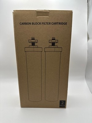 Gunneran Activated Carbon Block Water Filter Cartridges   Berkey-Compatible Set