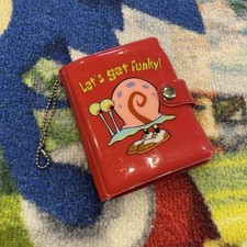 SpongeBob SquarePants Gary Mini Photo Album Keychain 2003 Rare