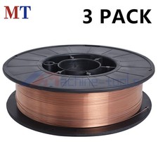3 Pack Mild Steel MIG Welding Wire ER70S-6 .035 In (0.9mm) Welding Wire 10 Lbs
