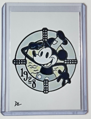 50s'カウボーイ、ミッキー転写紙セット Mickey Mouse Limited Edition Artist Signed 