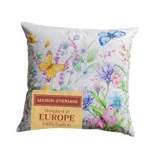 Decorative Pillow 18" x 18" Pack of 1 074 - Artist Garden - Butterflies