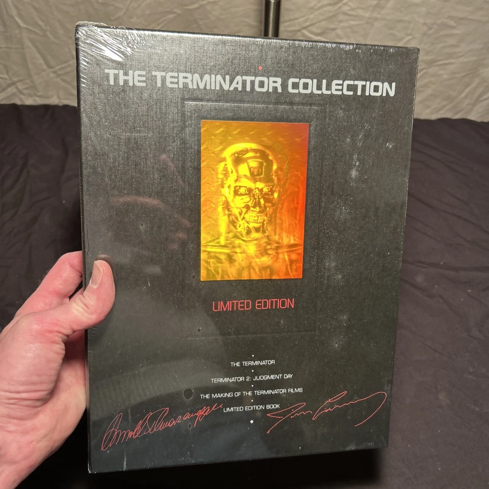 The Terminator Collection Limited Edition Box Set VHS 1992 NEW SEALED!