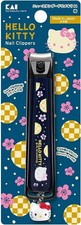 Kai Sanrio Hello Kitty Japanese Style Nail Clipper Plum Stainless Steel Japan