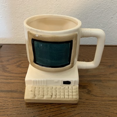 fred h lithger design e&b gifteare inc. 1992 computer coffee cup