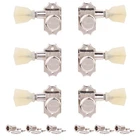 Kluson 3+3 Locking Revolution Series G-Mount Tuners, Nickel