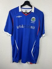 LINFIELD 2008/2009 HOME SOCCER JERSEY FOOTBAL...