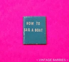 RARE Vintage Ken Doll Yachtsman #789 Blue Sailing Book Near Mint ~ 1960's